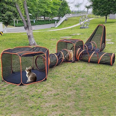 Buy Deong In Foldable Outdoor Cat Enclosures Cat Tent Outdoor Pop