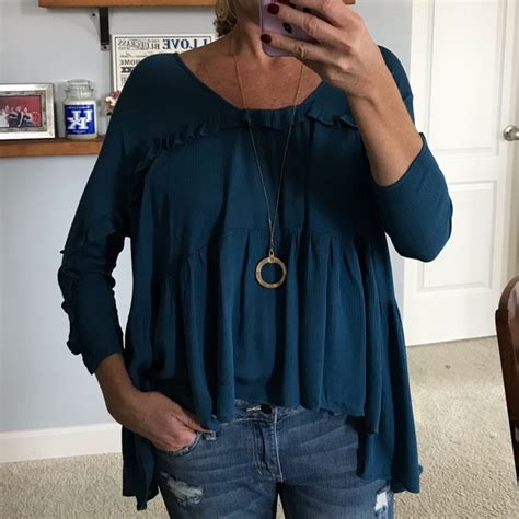 Tops Tiered Flowy Top Poshmark