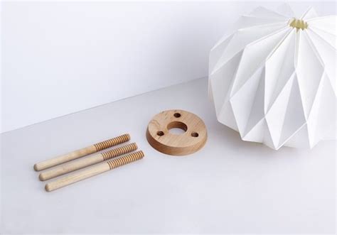 Origami Inspired ‘lampo Lamp With Collapsibleexpandable Folds