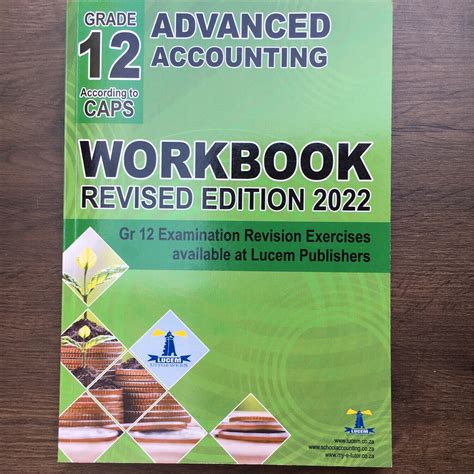 Grade 12 Advanced Accounting Workbook WELCOME TO DC BOOKS Welcome