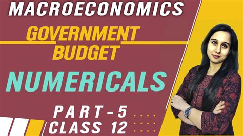 Government Budget Numericals Revenue Fiscal Primary Deficit