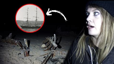 We Were Not Alone Scary Shipwreck At Night Youtube