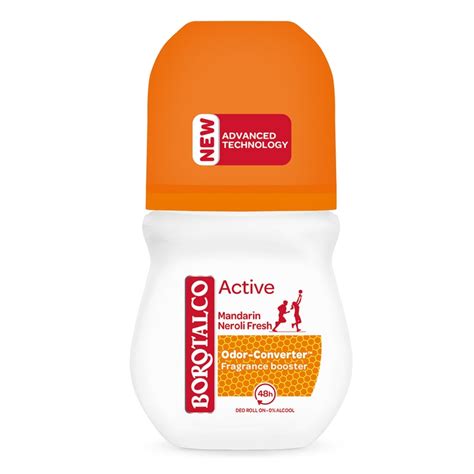 Set Deodorant Roll On Active Mandarine Si Neroli Ml Borotalco Cu