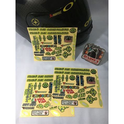 AGV REFLECTORIZED HELMET VISOR STICKER Lazada PH