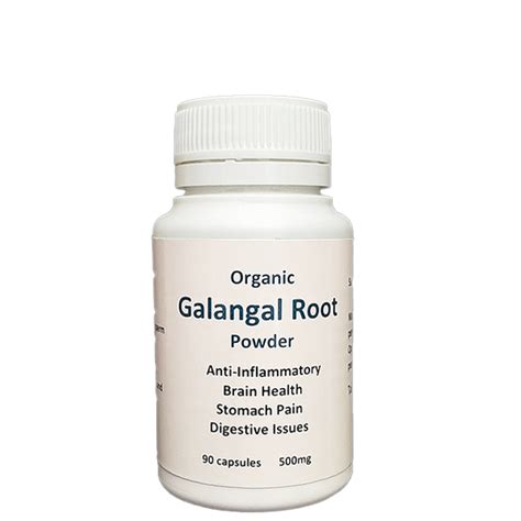 Organic Galangal Root Powder Hemp N Nature