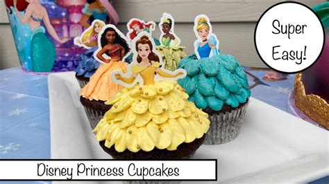 How To Make Easy Disney Princess Buttercream Cupcakes How To Use