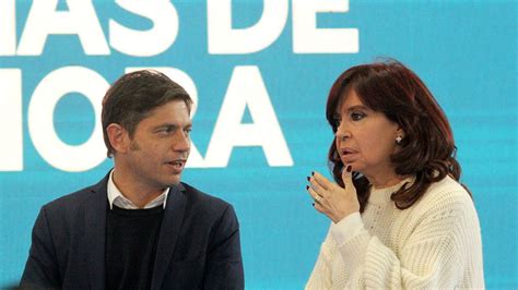 Axel Kicillof Felicit A Cristina Kirchner Tras Asumir Como Presidenta