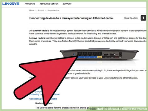 4 Ways To Connect A Mac To The Internet Wikihow