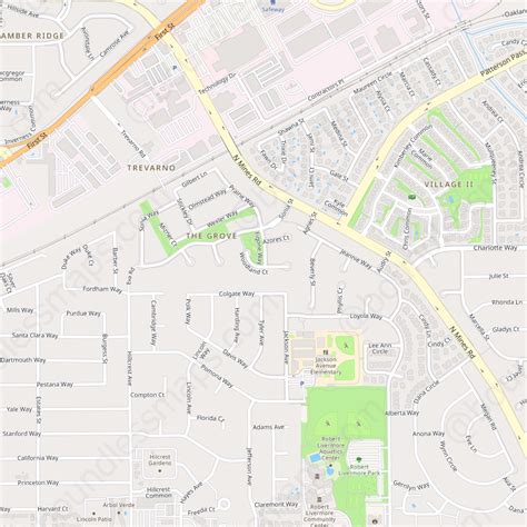 Livermore Modern Atlas Vector Map Boundless Maps
