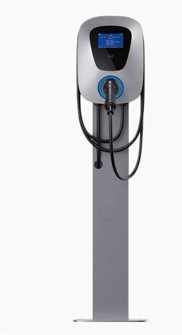 Ac Wallbox Outdoor Vertical Smart Electric Vehicle Charging Pile