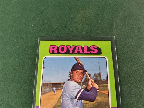 Topps George Brett Rookie Card Vgex Ex Rare Rc No Crease