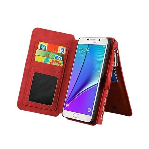 Multi Lommebok Kort Samsung Galaxy S Edge Plus Sm G F R D