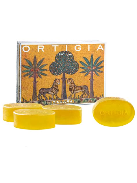 Ortigia Sicilia Zagara Glycerine Soap Large Box