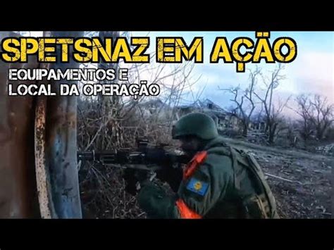 Spetsnaz forças especiais russas em ação na Ucrânia Novoselivske