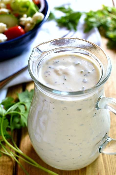 The Best Homemade Buttermilk Ranch Dressing Once You Try It You Buttermilk Ranch Dressing