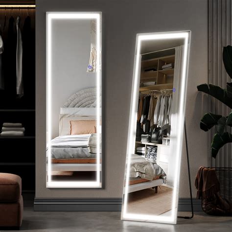 Buy Elegant Led Full Length Dressing Mirror X Cm Standing Floor