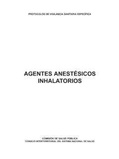 Agentes Anest Sicos Inhalatorios Agentes Anest Sicos Inhalatorios