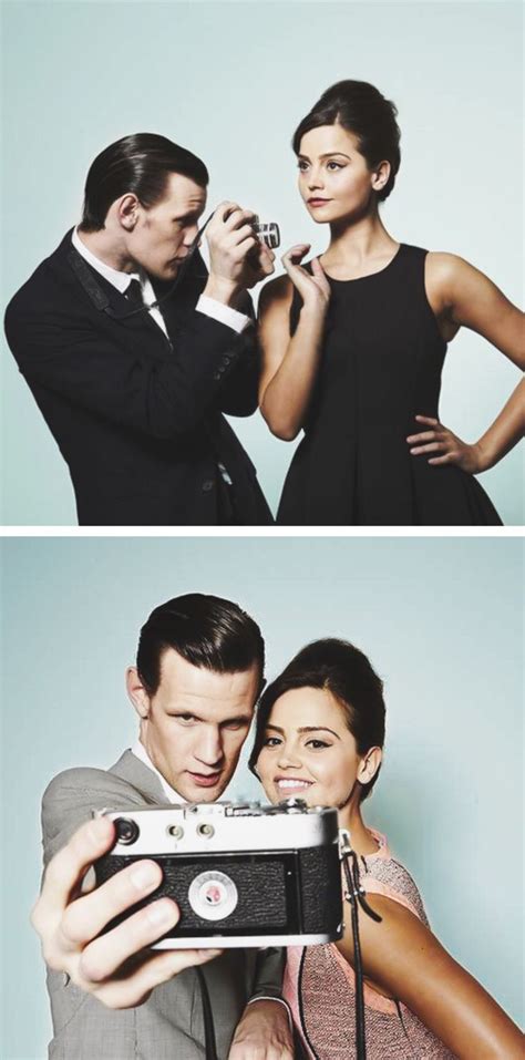 Matt Smith and Jenna Coleman | Doctor who jenna coleman, Matt smith ...