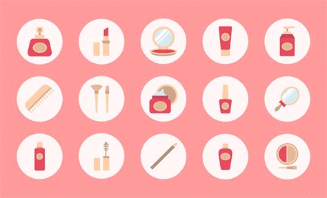 Icon Design Cosmetic Icon Set On Behance