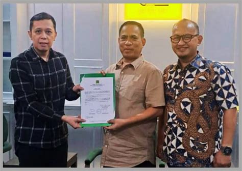 Hebat Rivai Bukusu Resmi Terima Rekomendasi Dari DPP PPP Habari Id