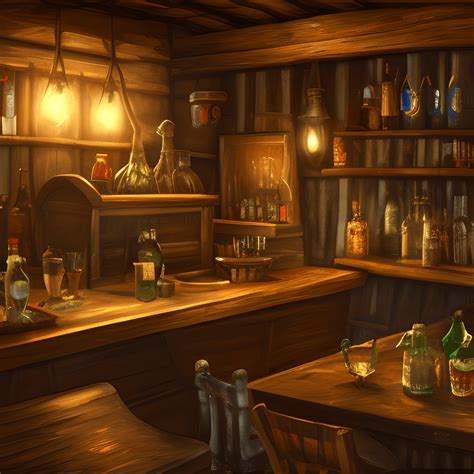 Tavern Digital Painting · Creative Fabrica