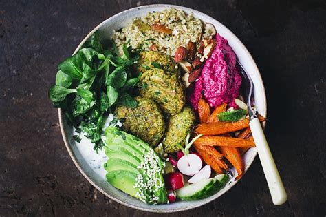 Green Pea Falafel Bowl — Green Kitchen Stories