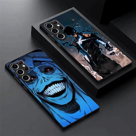 Funda De Tel Fono De Nivelaci N De Anime S Solo Para Samsung Galaxy S