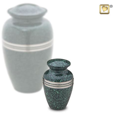 Brass Speckled Urn For Ashes