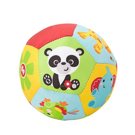 Baby Balls Cute Animal Print Small Colorful Soft Ball Early Learning