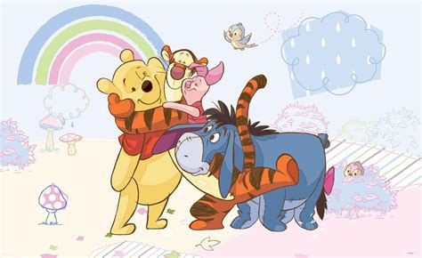 Winnie The Pooh Tigger Piglet Eeyore Baby Art For Nursery