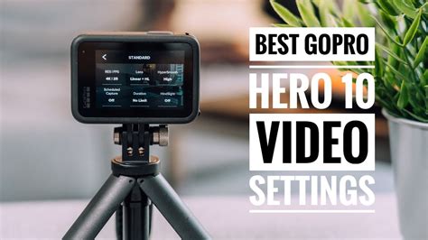 Absolute BEST Settings For The GoPro Hero 10 Black RehaAlev YouTube