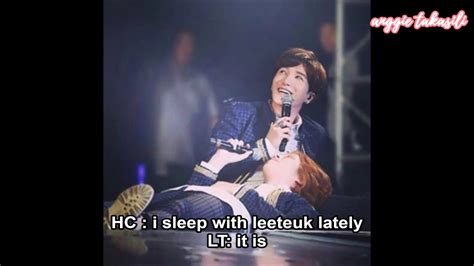 Eng Heechul Jungsu Ya Let S Sleep Youtube