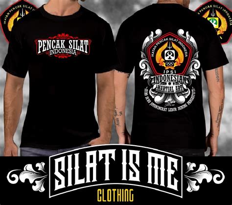 Detail Desain Kaos Pencak Silat Koleksi Nomer 7