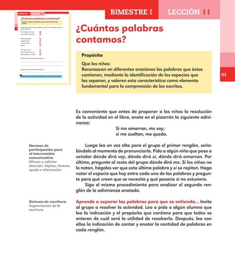 Primaria Primer Grado Espanol Libro Para El Maestro Libro De Texto Pdf