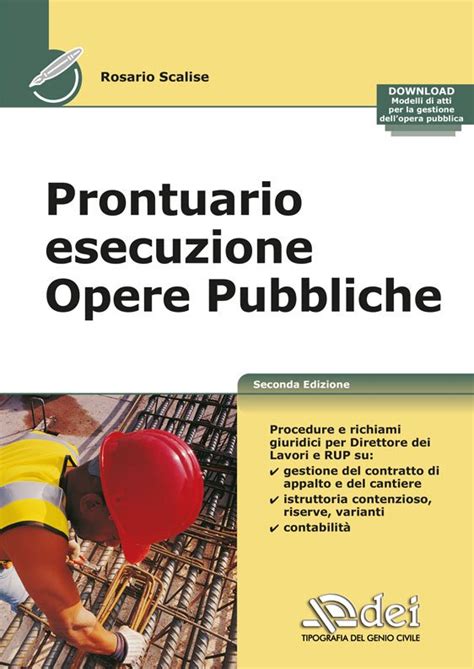 Prontuario Esecuzione Opere Pubbliche