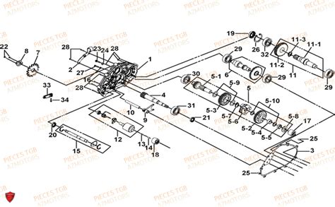 CARTER BOITE VITESSE pièces TGB neuves Pieces TGB TARGET 325 No serie