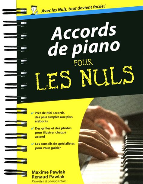 Buy Accords De Piano Pour Les Nuls Book Online At Low Prices In India