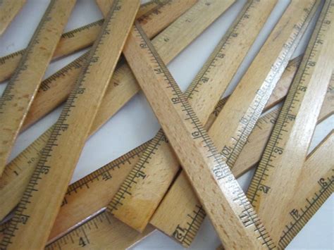 vintage wooden school ruler lot eveteam