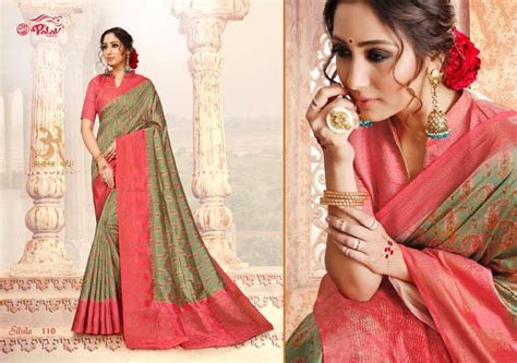 Palav Fabrics Silsila Traditional Weaving Silk Sarees Collection At