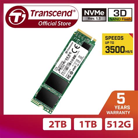 Transcend Mte S M Ssd Pcie Nvme Gen X D Nand Gb Gb