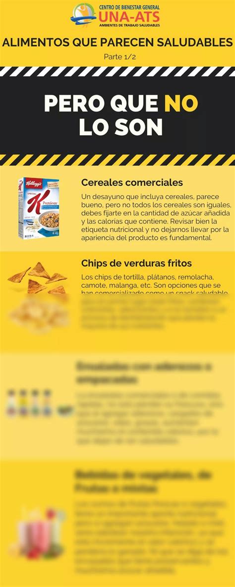 SOLUTION Infograf A Alimentos Que Parecen Saludables Pero No Lo Son