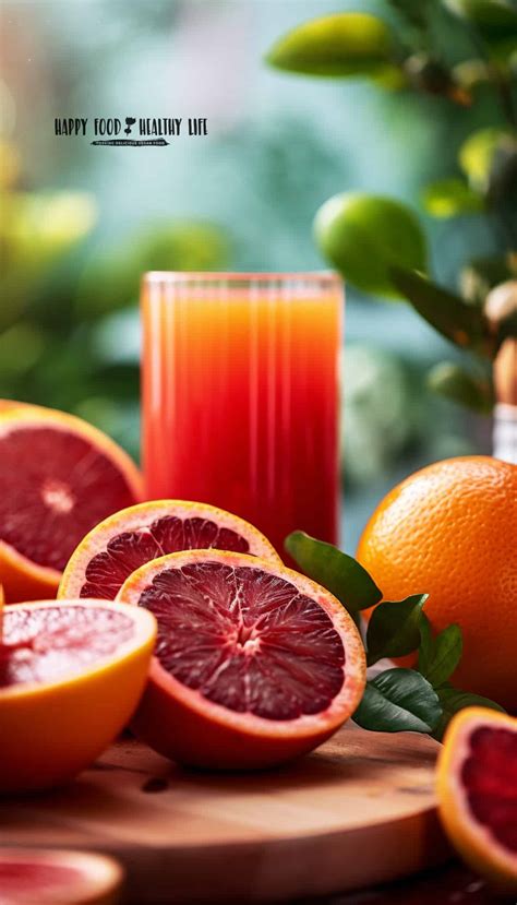 Homemade Blood Orange Juice - Happy Food, Healthy Life