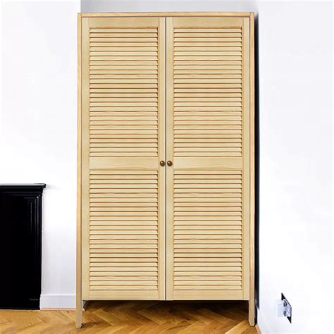 Unfinished Louvered Cabinet Doors Cabinets Matttroy