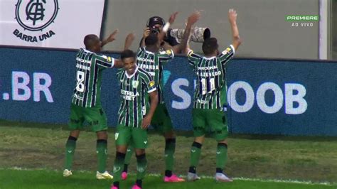 Vídeo América MG 2 x 0 Santos Gols 22ª Rodada do Campeonato