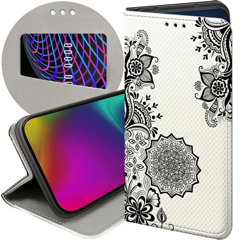 ETUI Z KLAPKĄ DO NOKIA G10 G20 WZORY MANDALA BUDDYZM SZTUKA WZORY