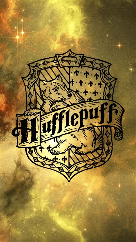 Hogwarts Crest Wallpaper Hufflepuff