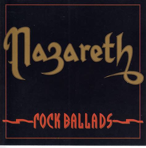 Nazareth - Rock Ballads (1993, CD) | Discogs