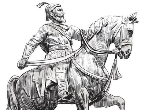 Shivaji Maharaj Sketch At Explore Collection Of