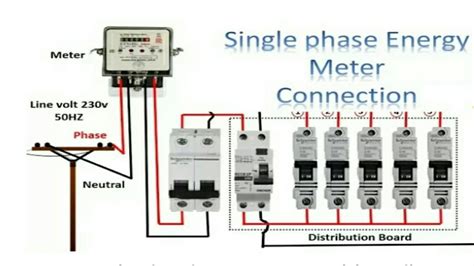 How To Connect Single Phase Breaker V Youtube