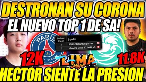 El Nuevo Top De Sa K Hector Siente La Presion Del Nuevo Top De